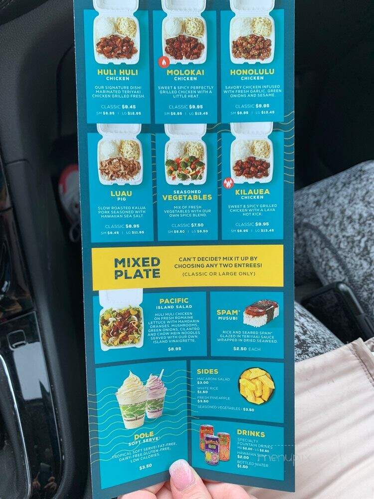 Hawaiian Bros Island Grill - Overland Park, KS menu_pic