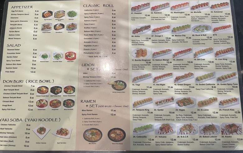 Mi Teriyaki & Sushi - Lakewood, CA menu_pic