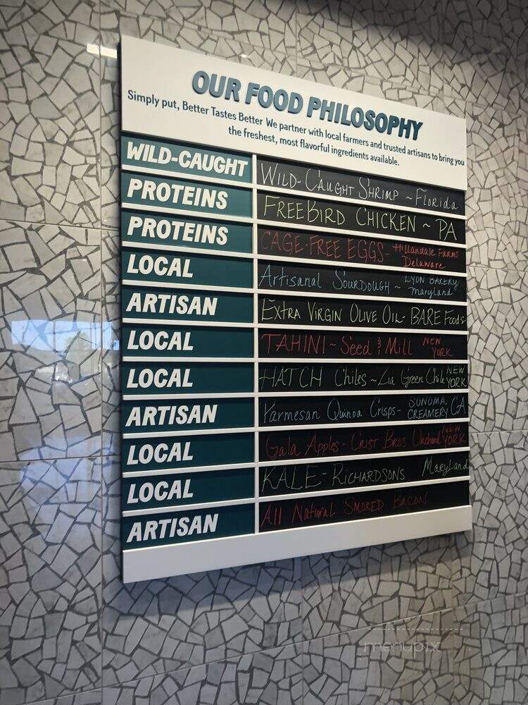 Chopt Creative Salad Co. - Alexandria, VA menu_pic