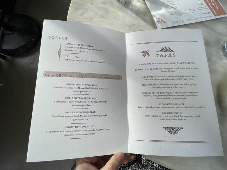 Wolf in the Woods - San Diego, CA menu_pic