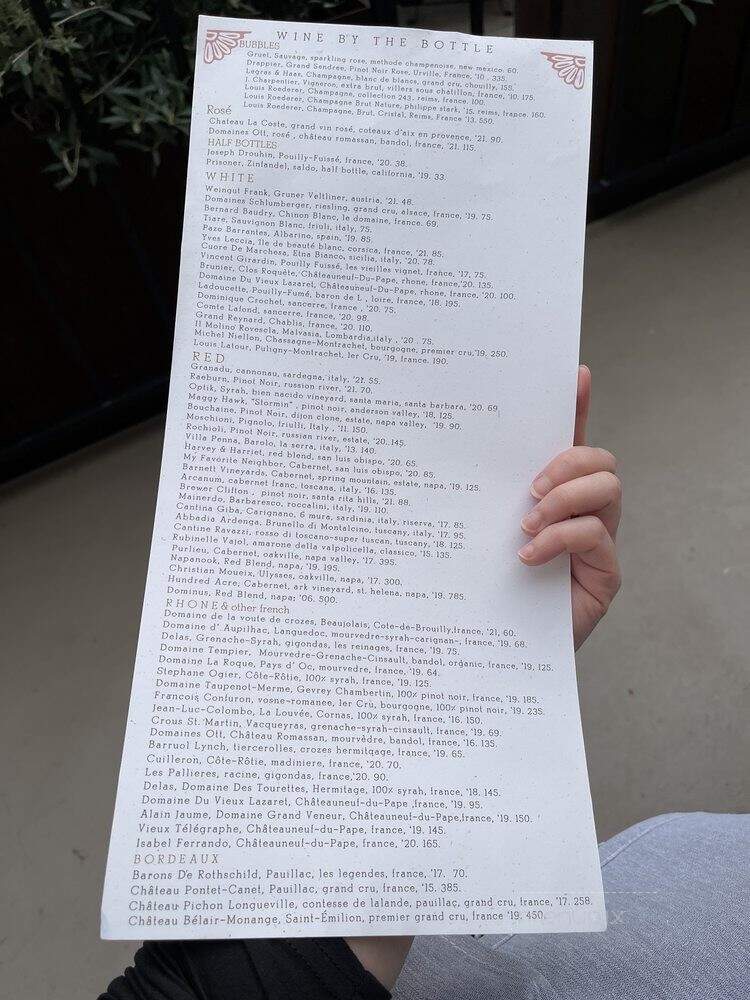 Wolf in the Woods - San Diego, CA menu_pic