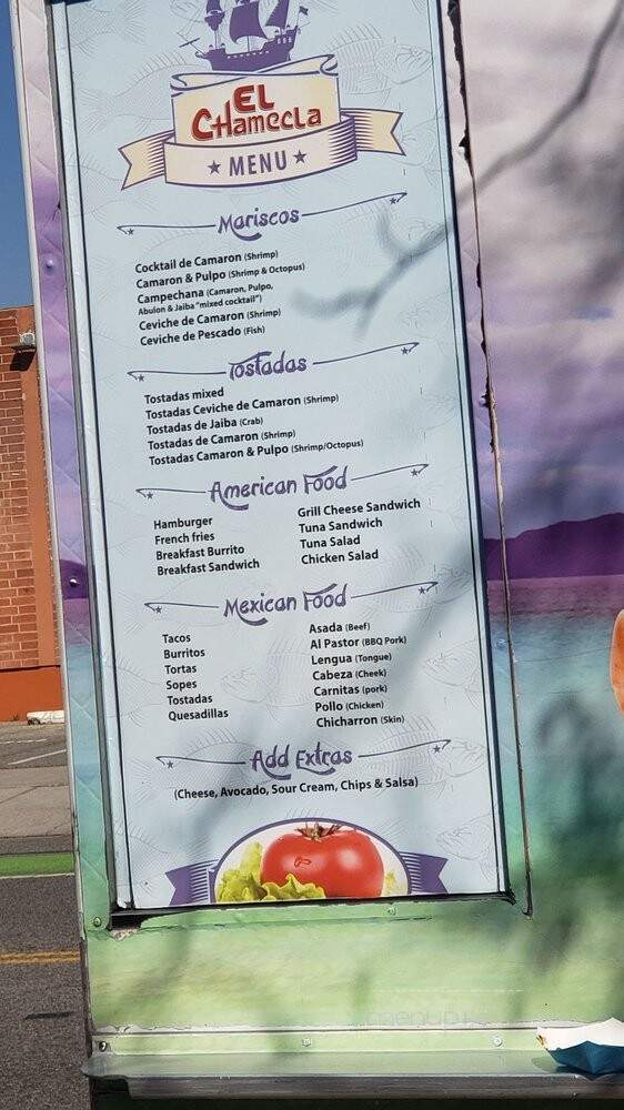 Mariscos Chameclas - Santa Monica, CA menu_pic