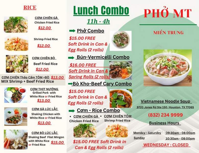 Pho MT - Houston, TX