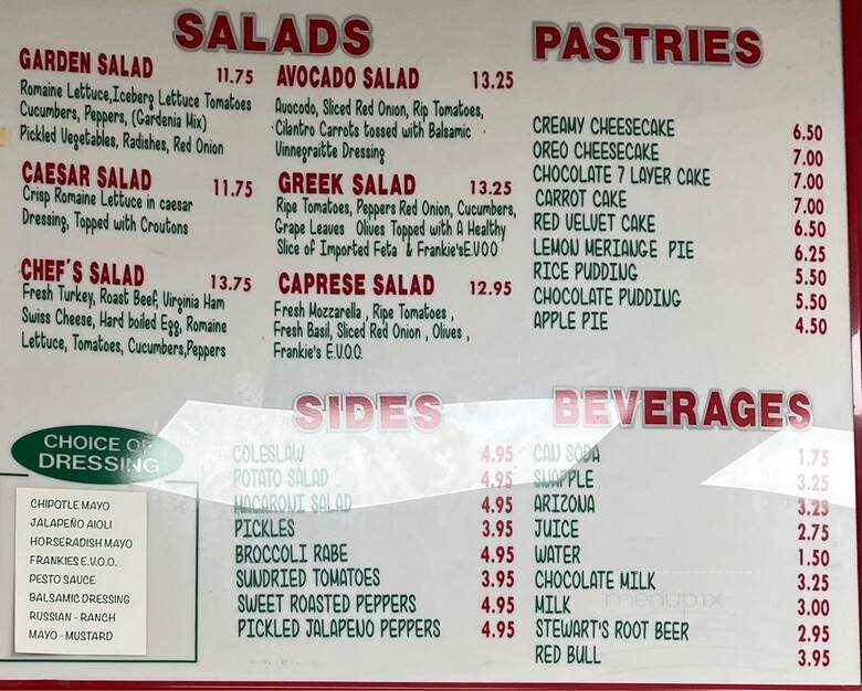 The Hungry Hero - New York, NY menu_pic