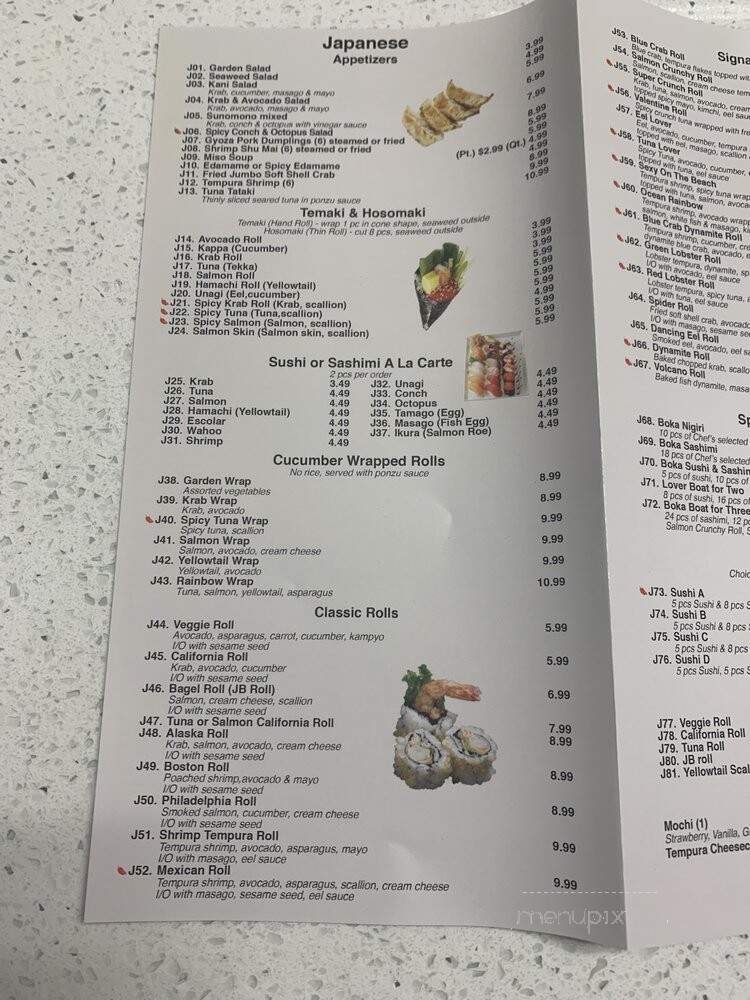 Bokafresh - Boca Raton, FL menu_pic