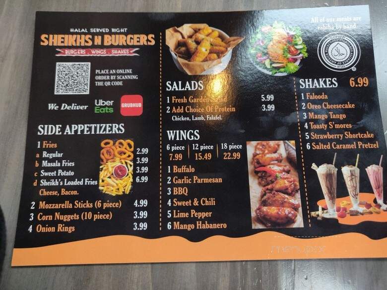 Sheikh Shack - Jamaica, NY menu_pic