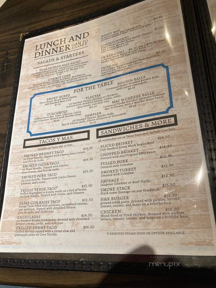 Burro & Bull - Cypress, TX menu_pic
