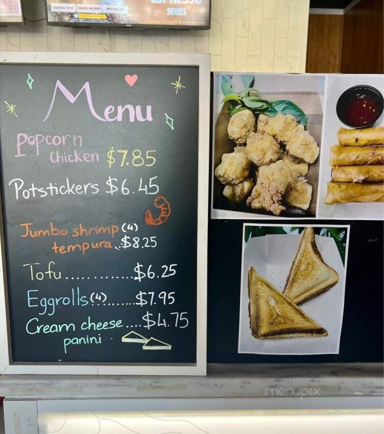 Kung Fu Tea - Elk Grove, CA menu_pic
