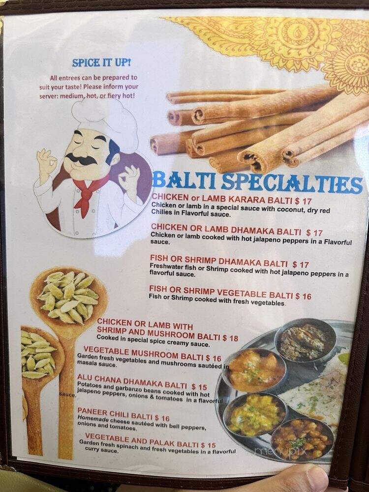Tandoori Flame - Garland, TX menu_pic