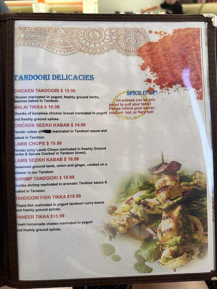 Tandoori Flame - Garland, TX menu_pic