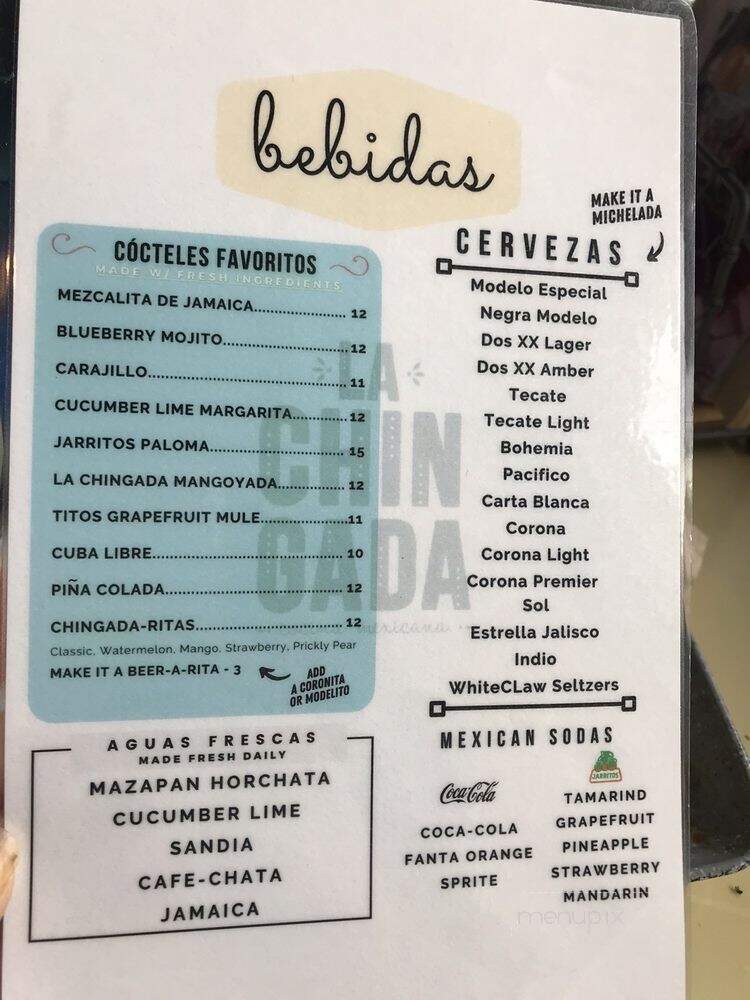 La Chingada Cocina Mexicana - Tucson, AZ