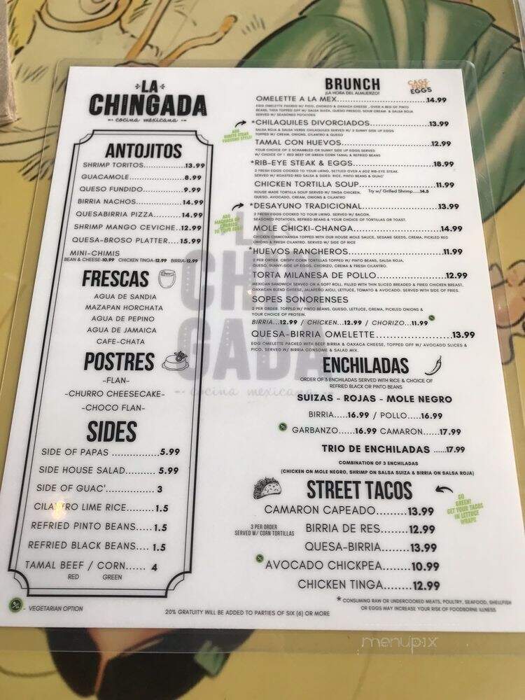 La Chingada Cocina Mexicana - Tucson, AZ