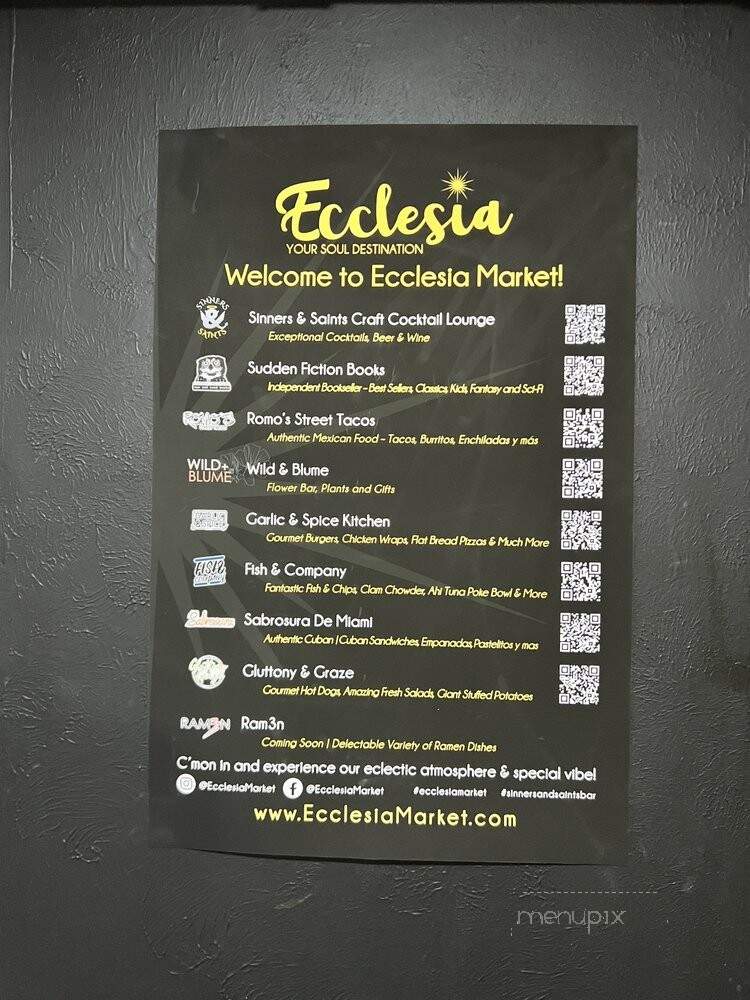 Ecclesia Market - Castle Rock, CO menu_pic