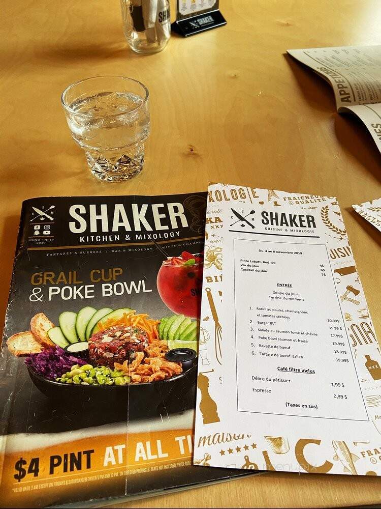 Shaker Cuisine and Mixologie - Montreal, QC