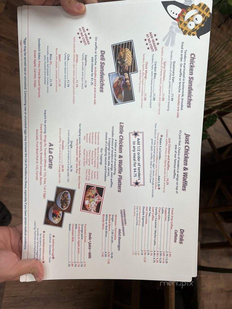 Waffle Brothers - Las Vegas, NV menu_pic