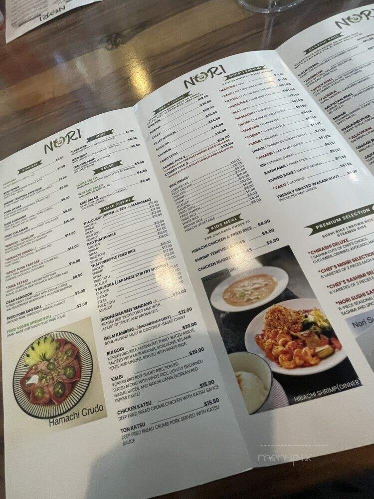 Nori Restaurant - St. Augustine, FL