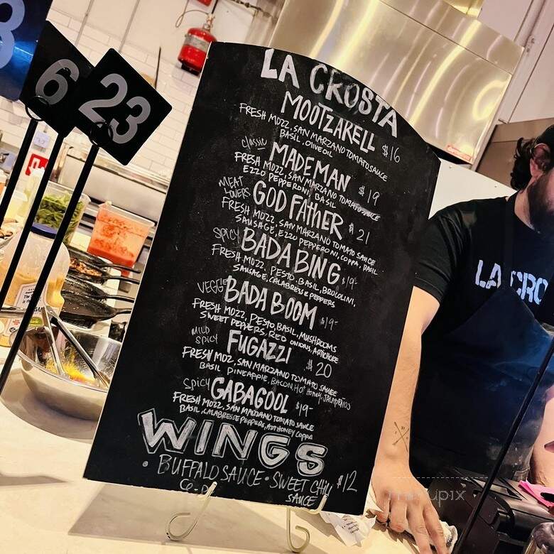 La Crosta - Whittier, CA menu_pic