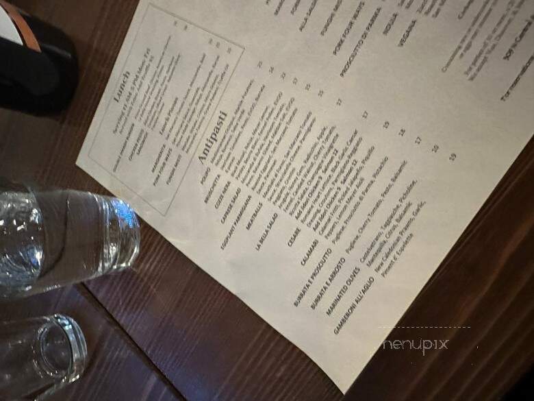 La Bella Pinseria Romana - Glendale, CA menu_pic