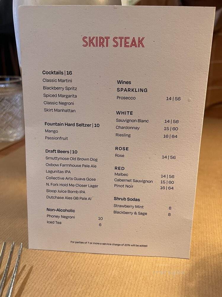 Skirt Steak - New York, NY