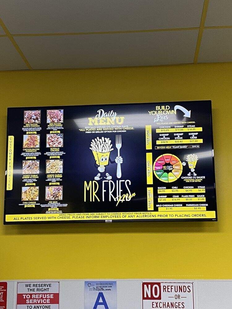 Mr Fries Man - Ontario, CA menu_pic