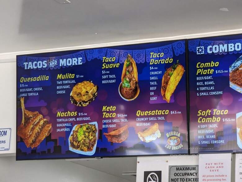 Birria Los Socios - Los Angeles, CA menu_pic