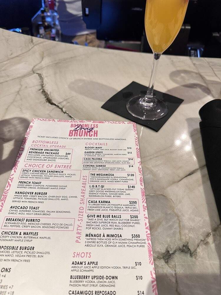 The Garden - Las Vegas, NV menu_pic