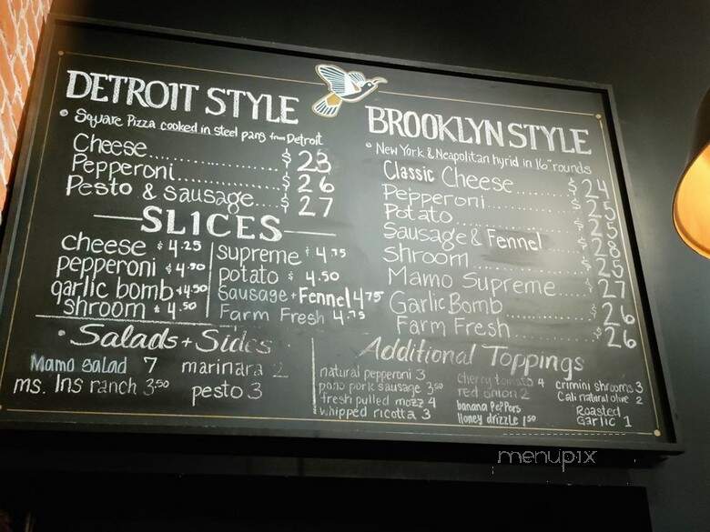 Pizza Mamo - Honolulu, HI menu_pic