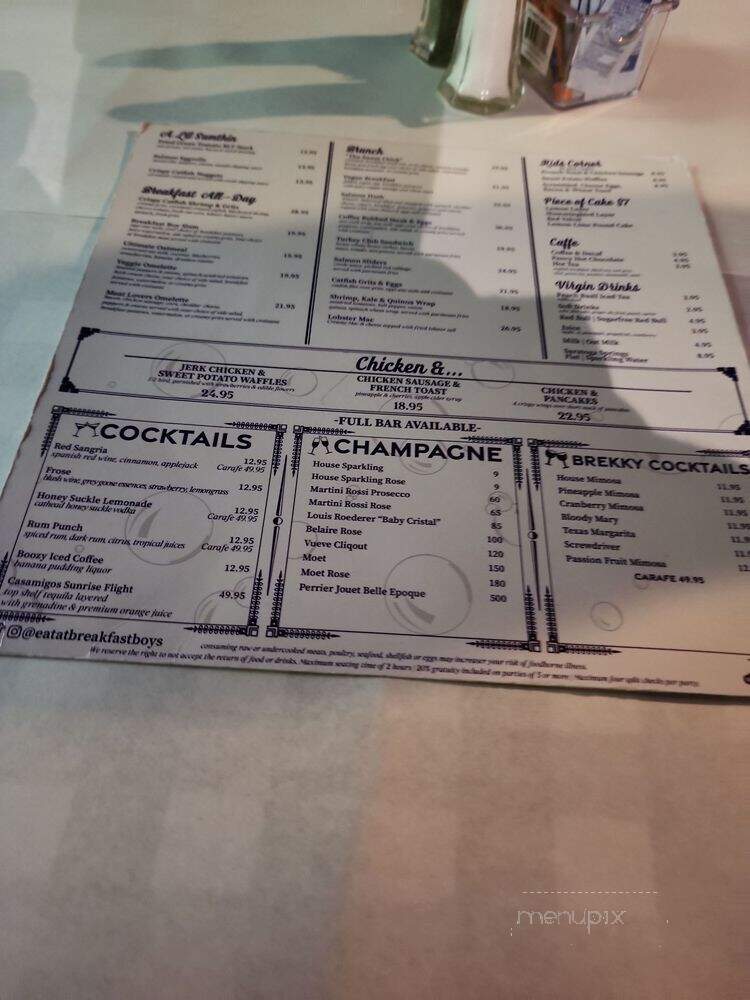 The Breakfast Boys - College Park, GA menu_pic