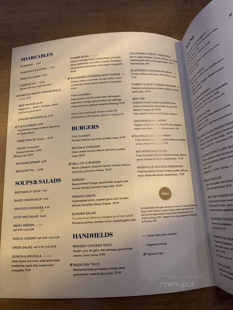 Turtle Jack's - Brampton, ON menu_pic
