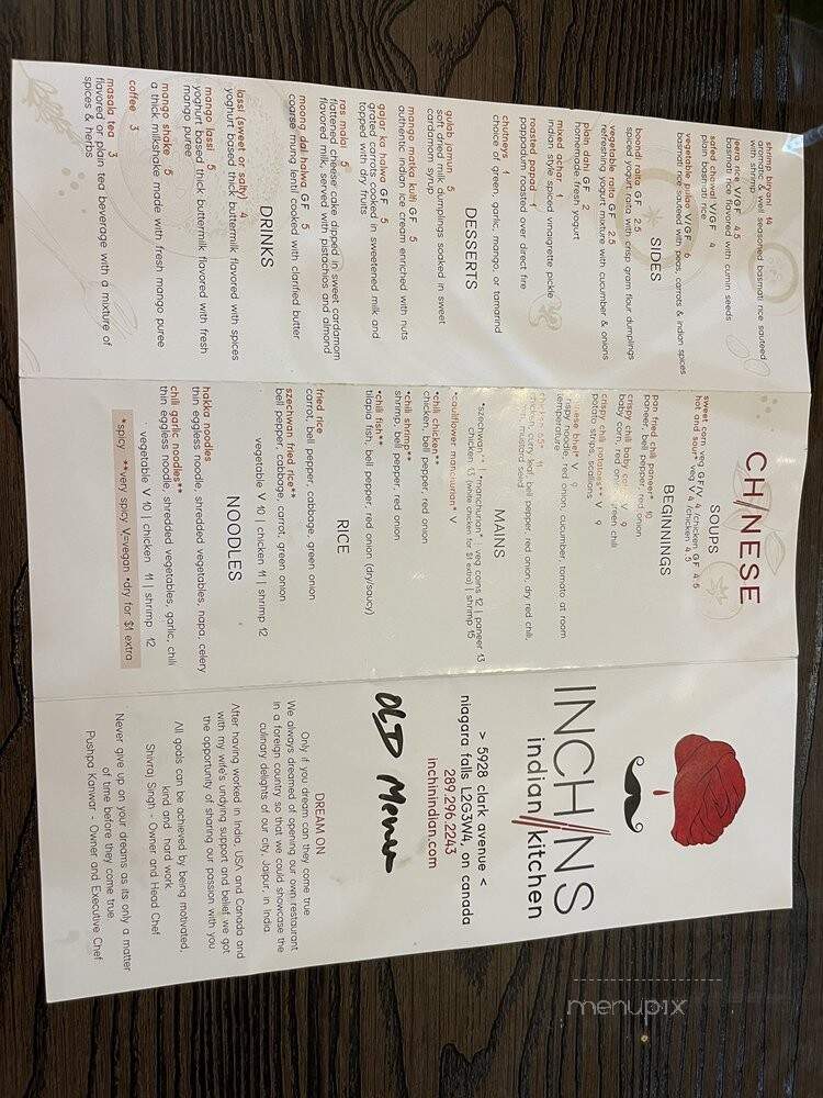 Inchin's Indian Kitchen - Niagara Falls, ON