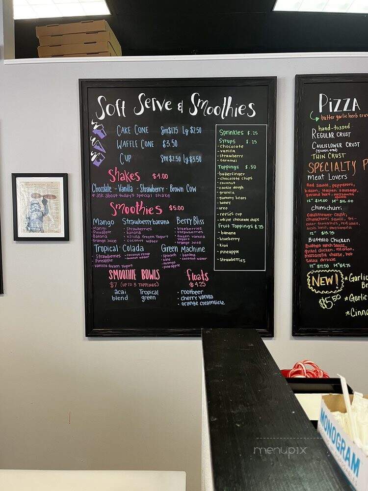 Vinnie's Pizza & Frozen Yogurt Cafe - Columbia, SC menu_pic