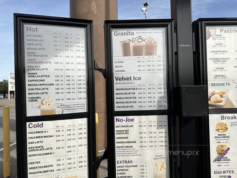 PJ's Coffee - Mobile, AL menu_pic