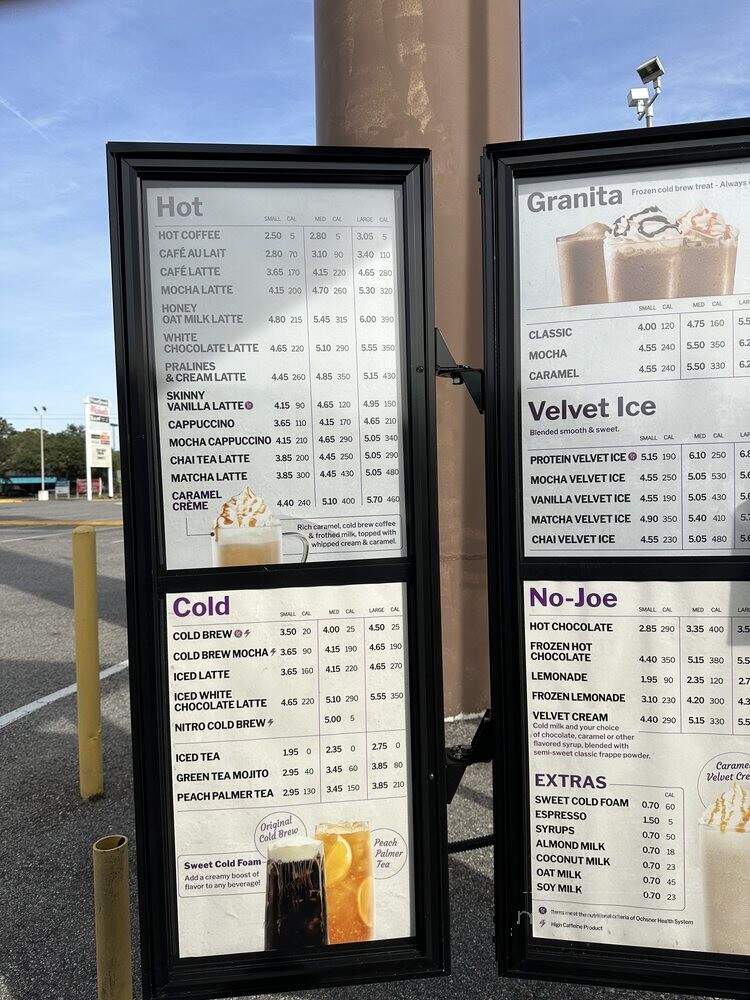 PJ's Coffee - Mobile, AL menu_pic