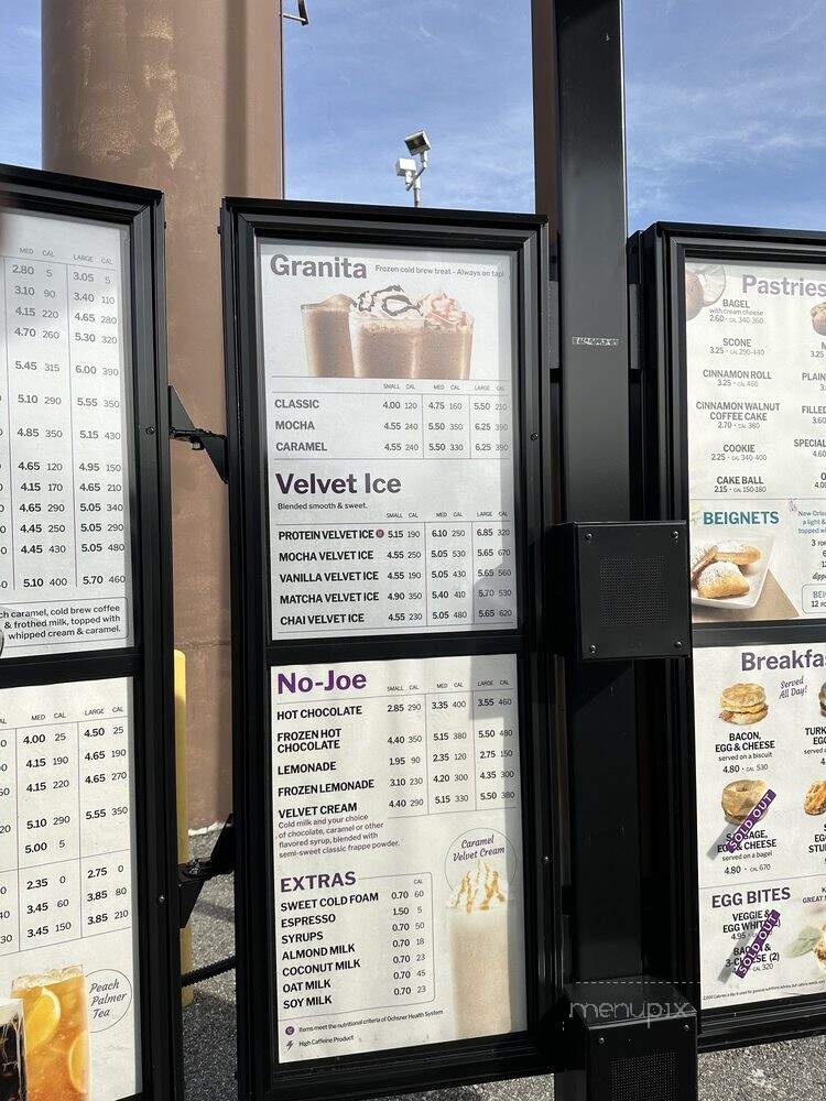 PJ's Coffee - Mobile, AL menu_pic