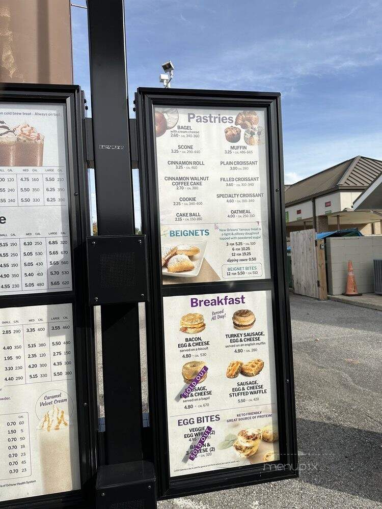 PJ's Coffee - Mobile, AL menu_pic