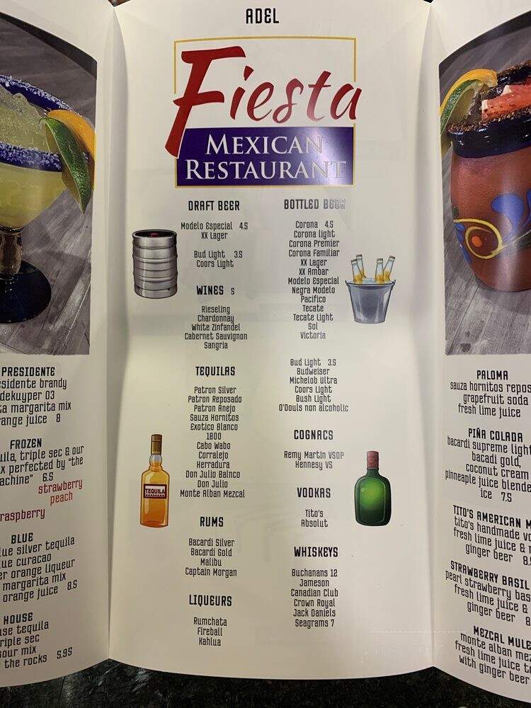 Fiesta Mexican Restaurant - Des Moines, IA menu_pic