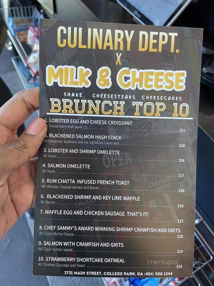 Milk & Cheese - College Park, GA