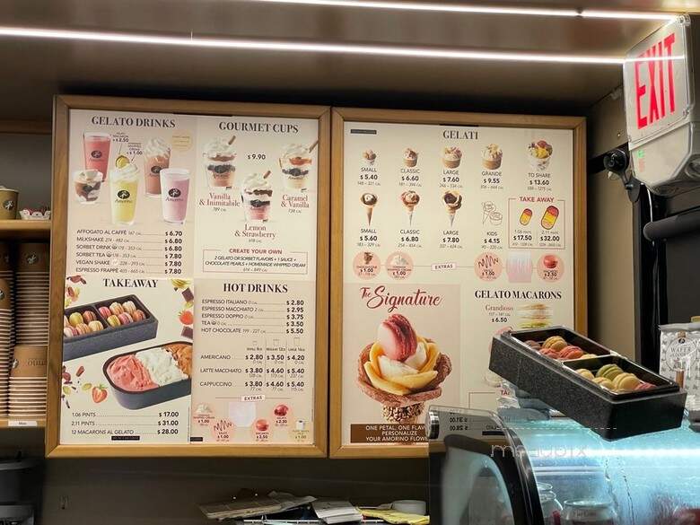 Amorino - Tampa, FL menu_pic