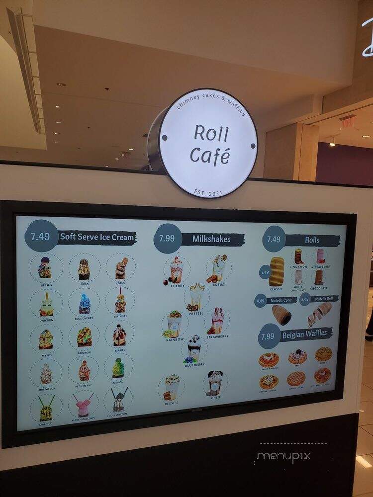 Roll Cafe - Glendale, CA menu_pic