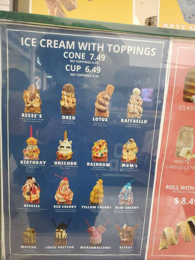 Roll Cafe - Glendale, CA menu_pic