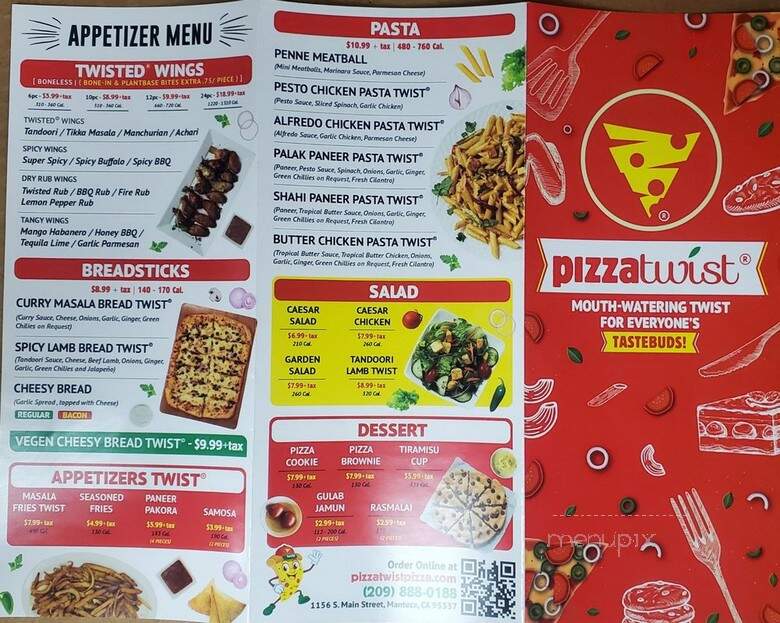 Pizza Twist - Manteca, CA menu_pic