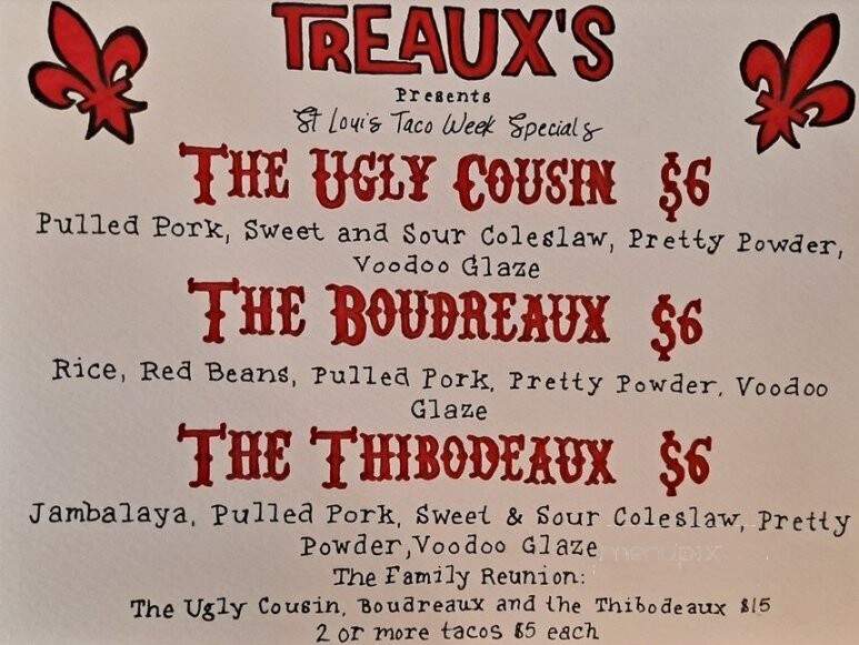 TreauX's Cajun BBQ - Fenton, MO