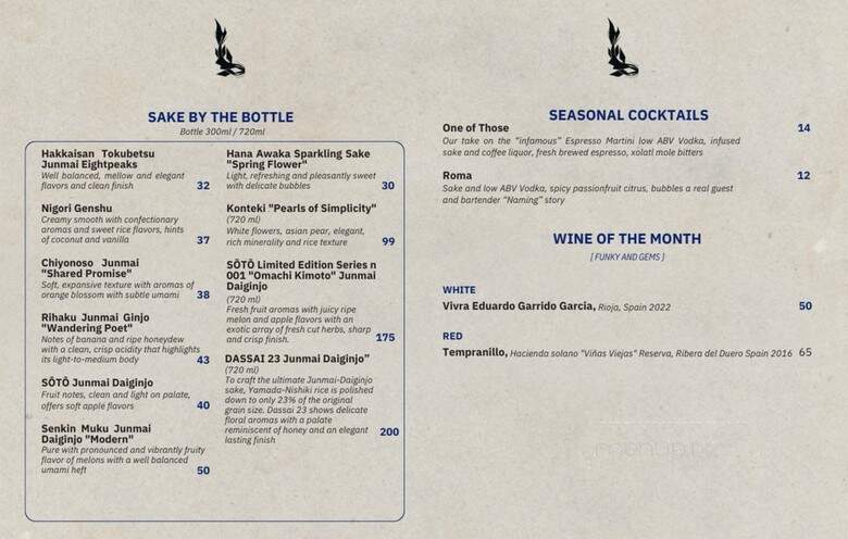 Varsol By Akashi - Miami, FL menu_pic