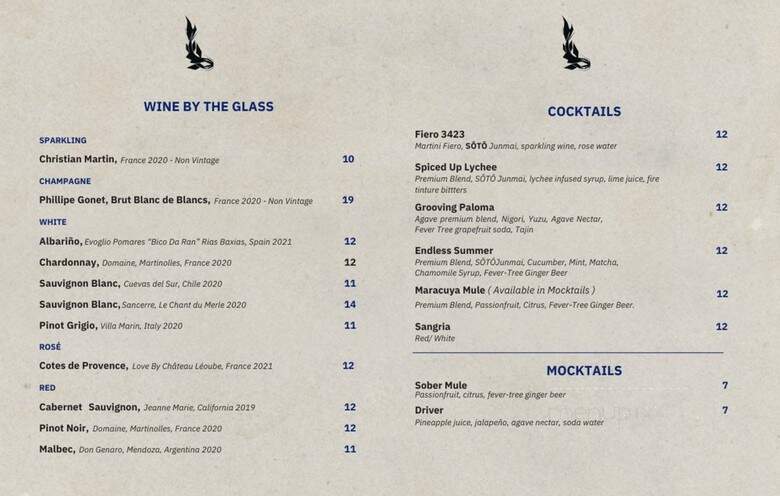 Varsol By Akashi - Miami, FL menu_pic