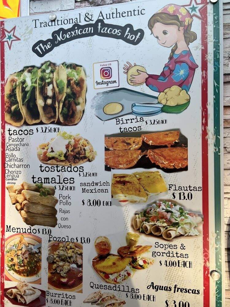 The Mexican Hot Tacos Traditional & Authentic - Tampa, FL menu_pic
