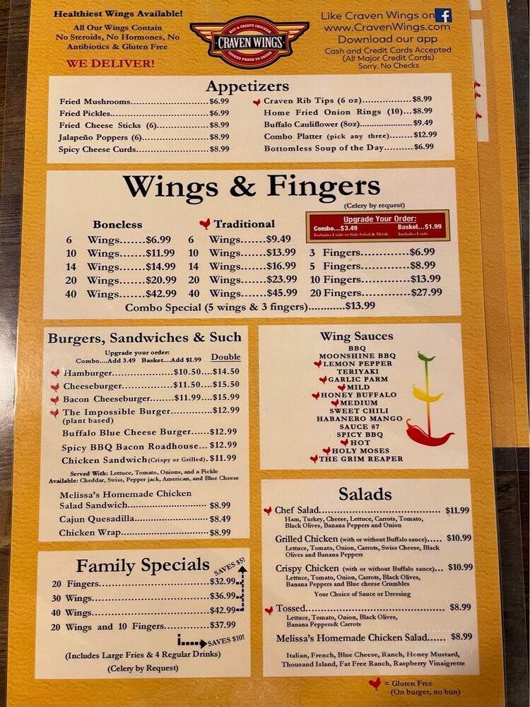 Craven Wings - Knoxville, TN