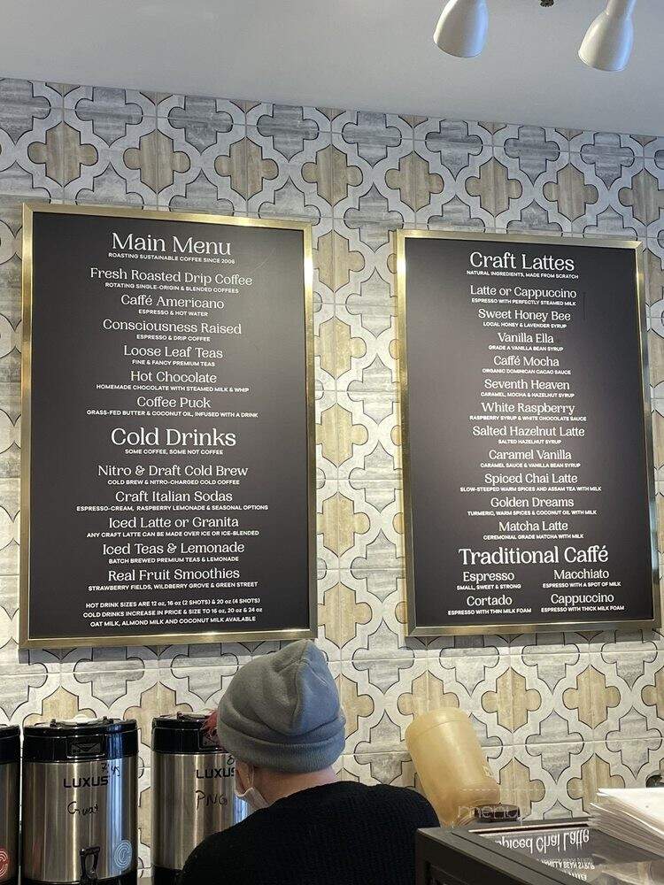 Conscious Cup Coffee Roasters - Palatine, IL menu_pic