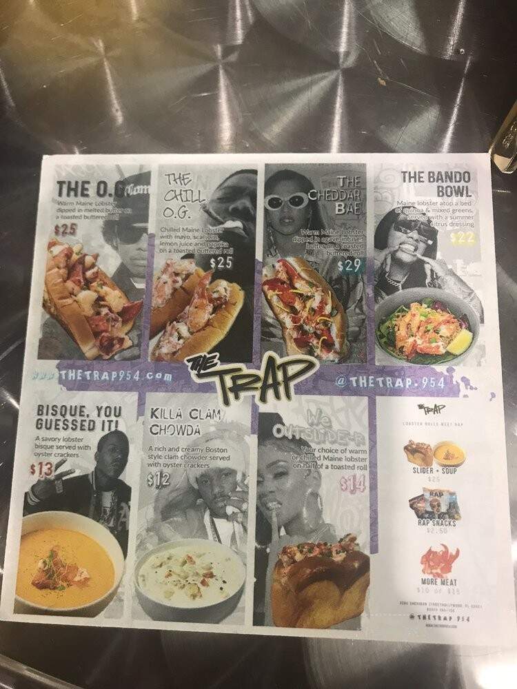 The Trap - Hollywood, FL menu_pic