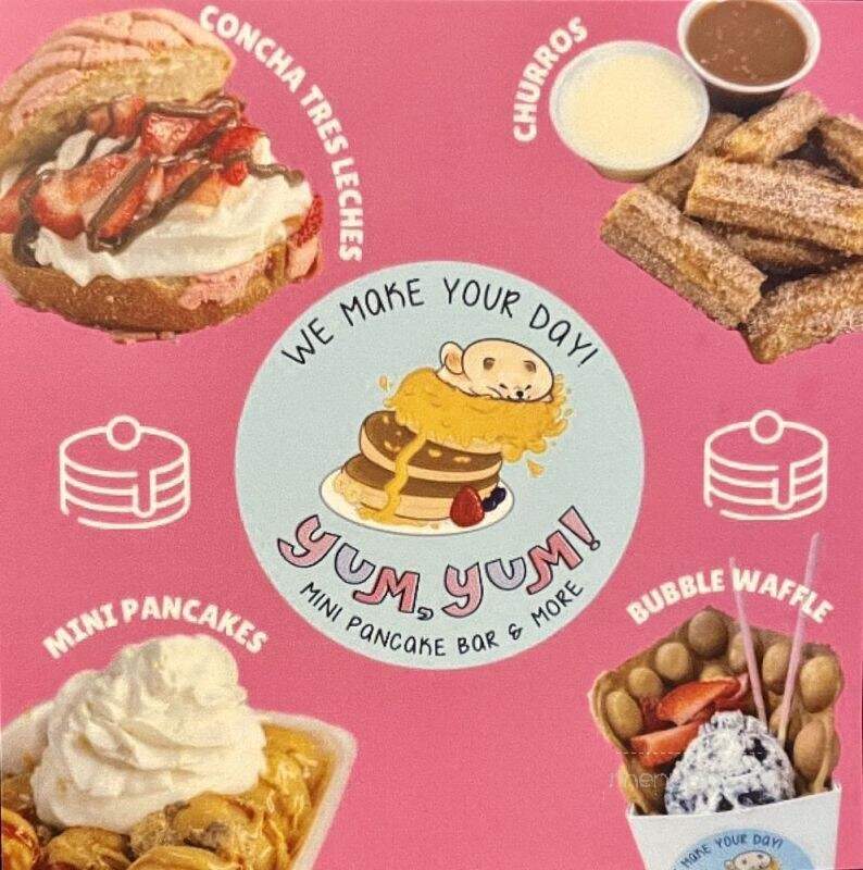 Yum Yum Mini Pancake Bar & More - Camp Hill, PA menu_pic