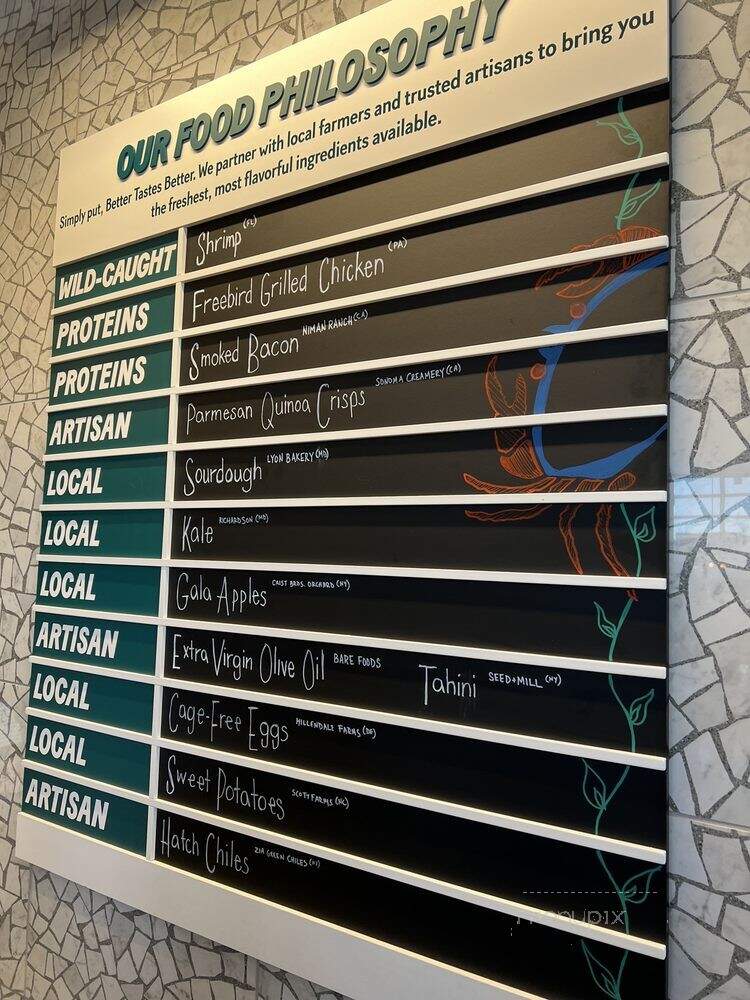 Chopt Creative Salad Co. - Gaithersburg, MD menu_pic